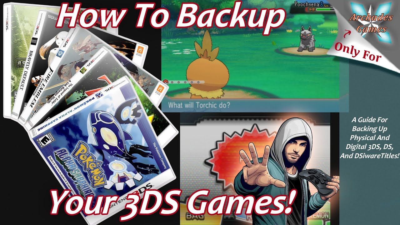 How To Backup Your 3DS Games And DLC! (Modded 3DS Required)