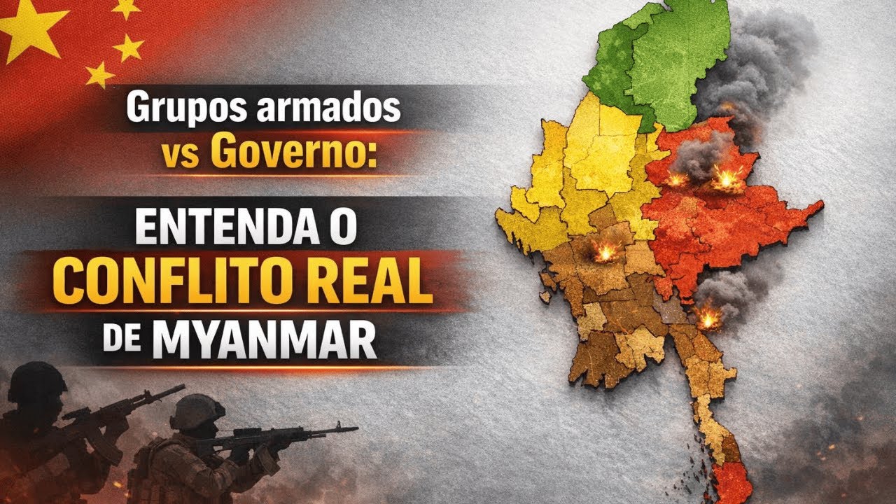 Myanmar: O vizinho da China que vive em guerra eterna.