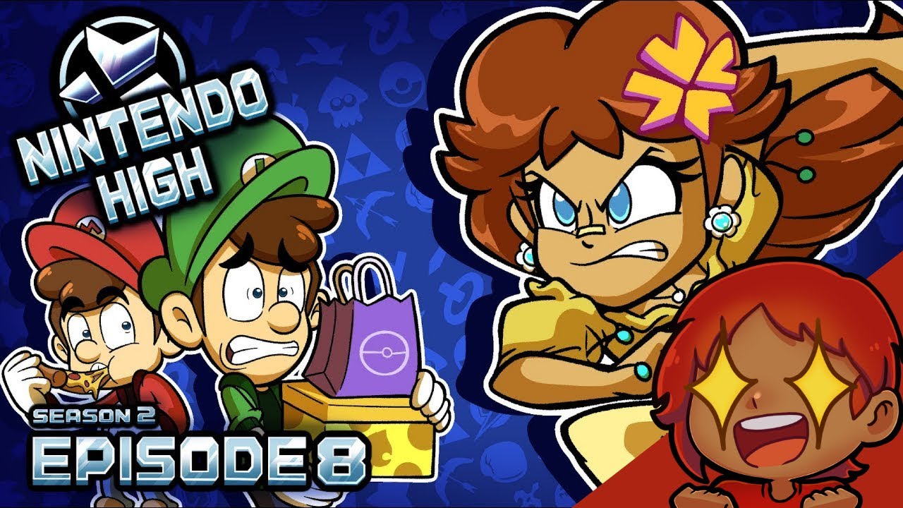 Blazeix Reacts To: Nintendo High S2 (Ep 8) - Mall Brawl