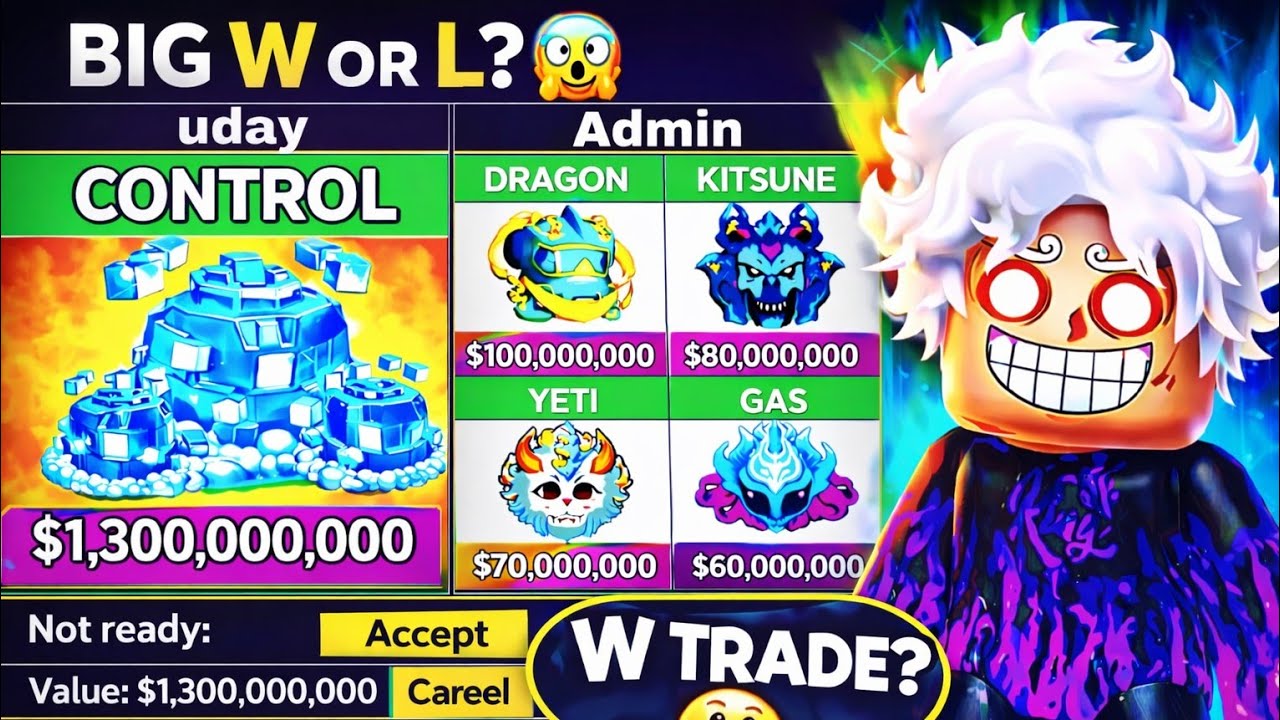 Trading Control Rework 🔥 | Blox Fruit