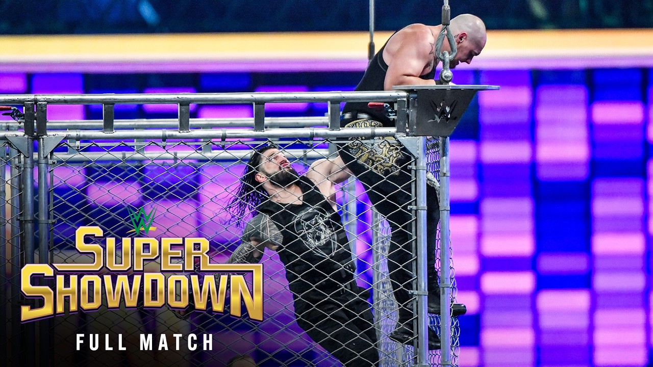 FULL MATCH: Roman Reigns vs. King Corbin | Steel Cage Match: Super ShowDown 2020