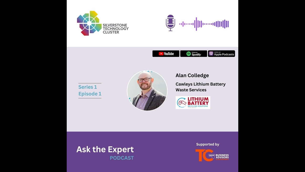 Recharging the Future: Lithium Battery Recycling (Audio only)