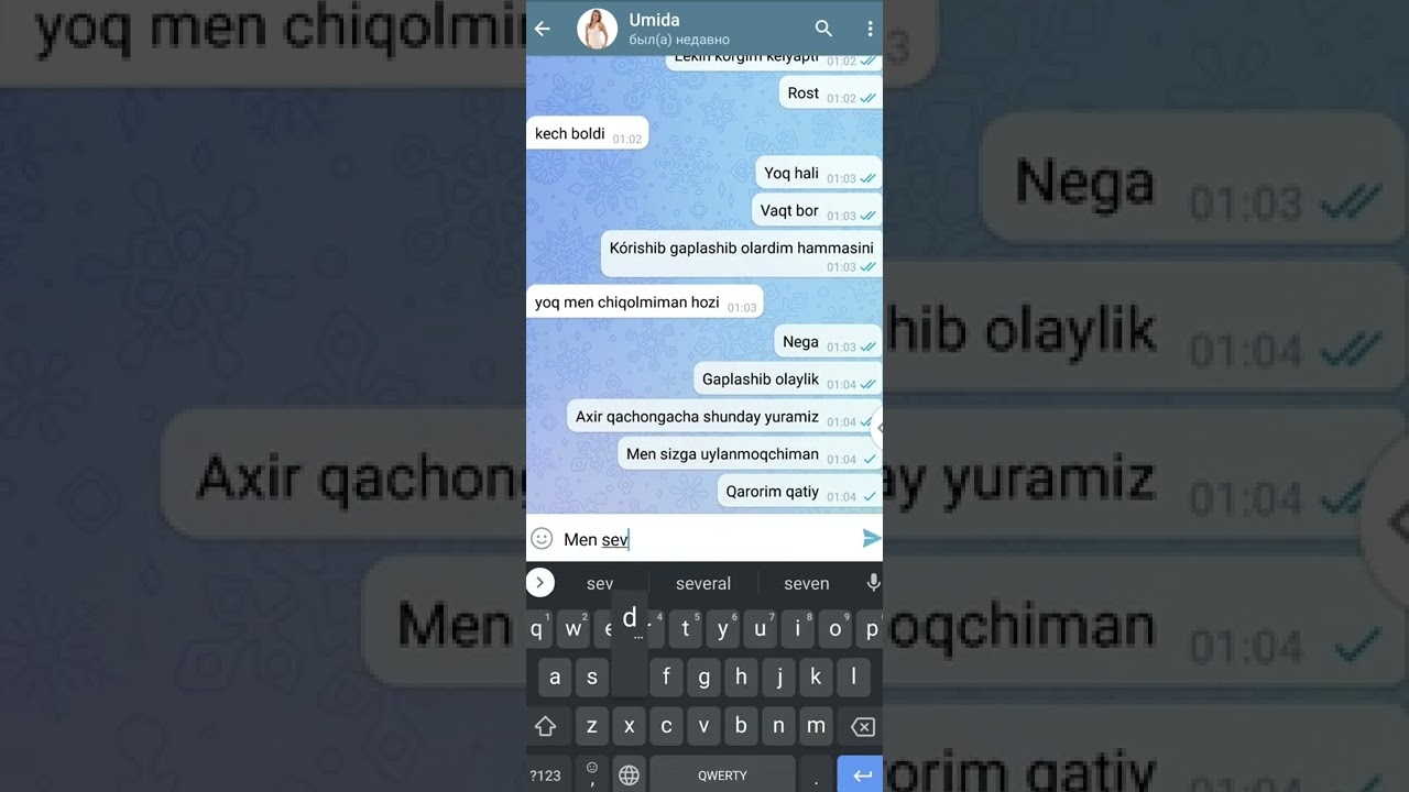 ERI BO'LATURIB XIYONAT QILADIGAN AYOLLAR | UMIDA ZAPAL