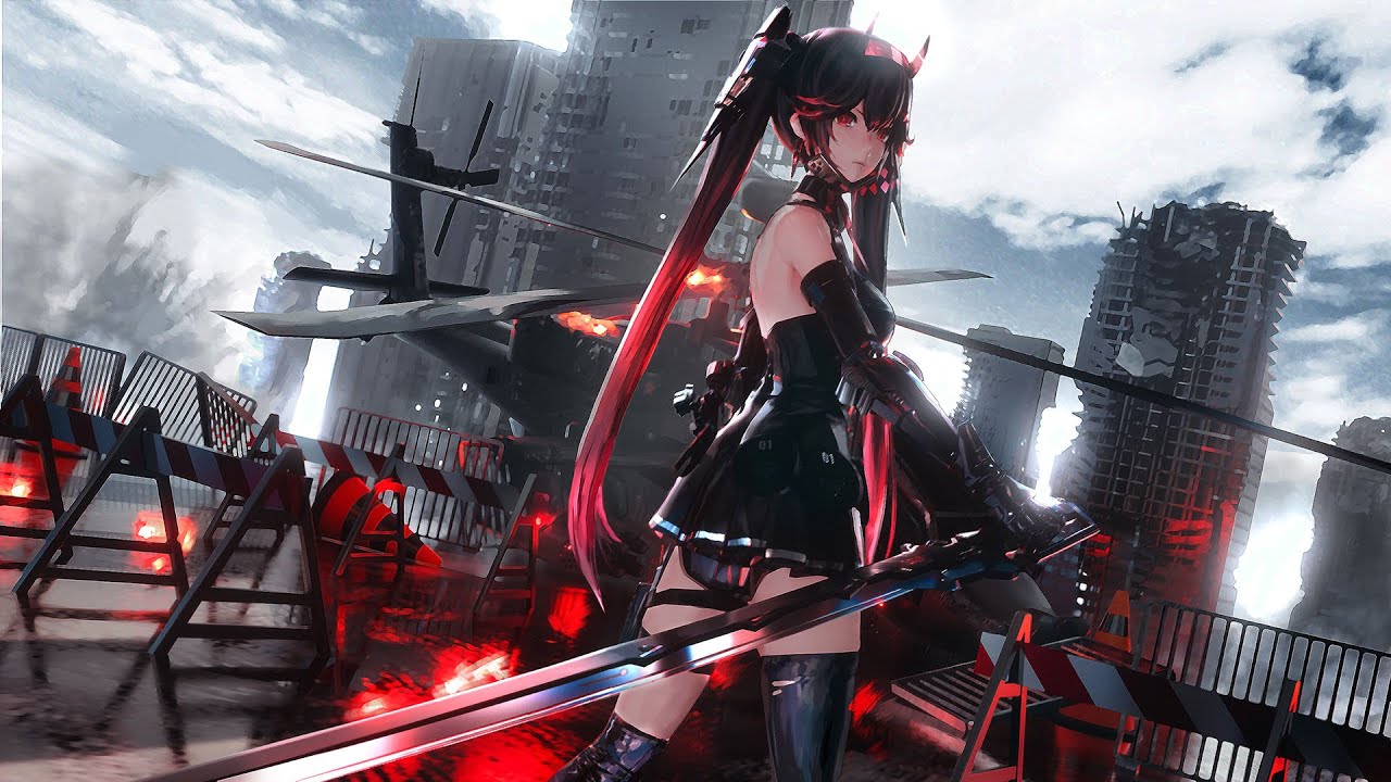 Nightcore - Angels Painted Red