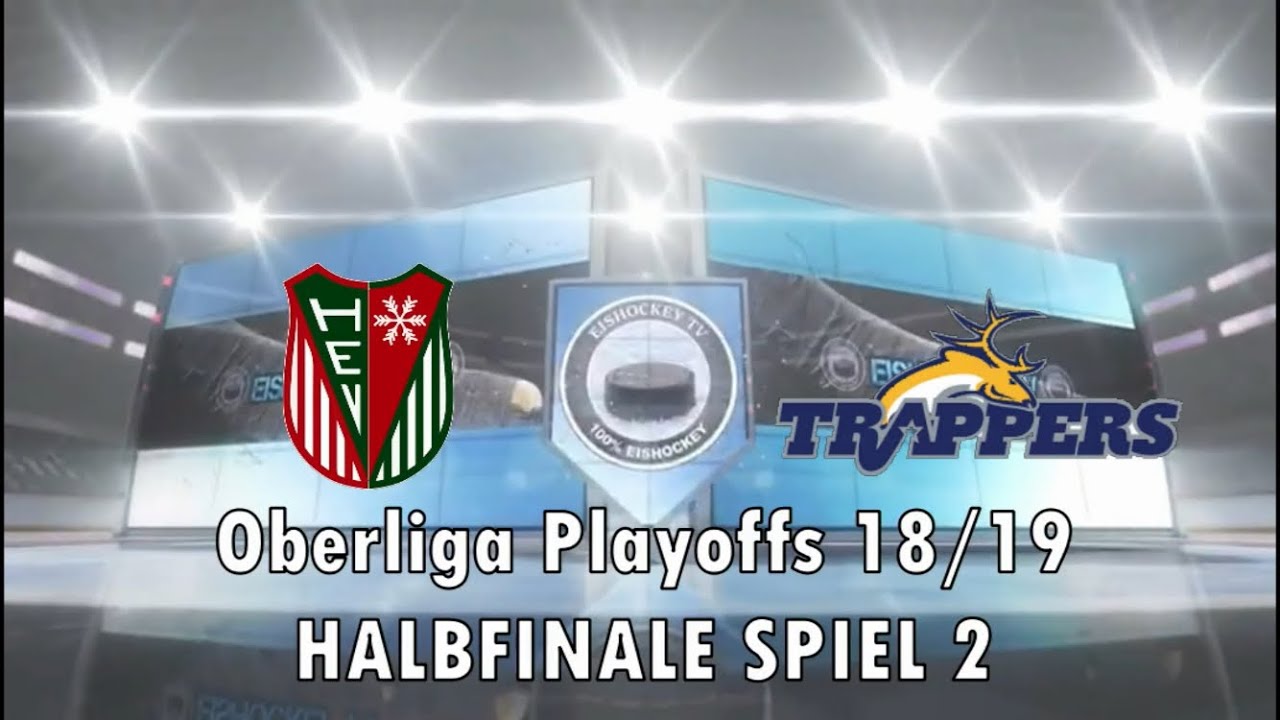 Oberliga Playoffs 2019 Halbfinale Spiel 2 Herner EV - Tilburg Trappers