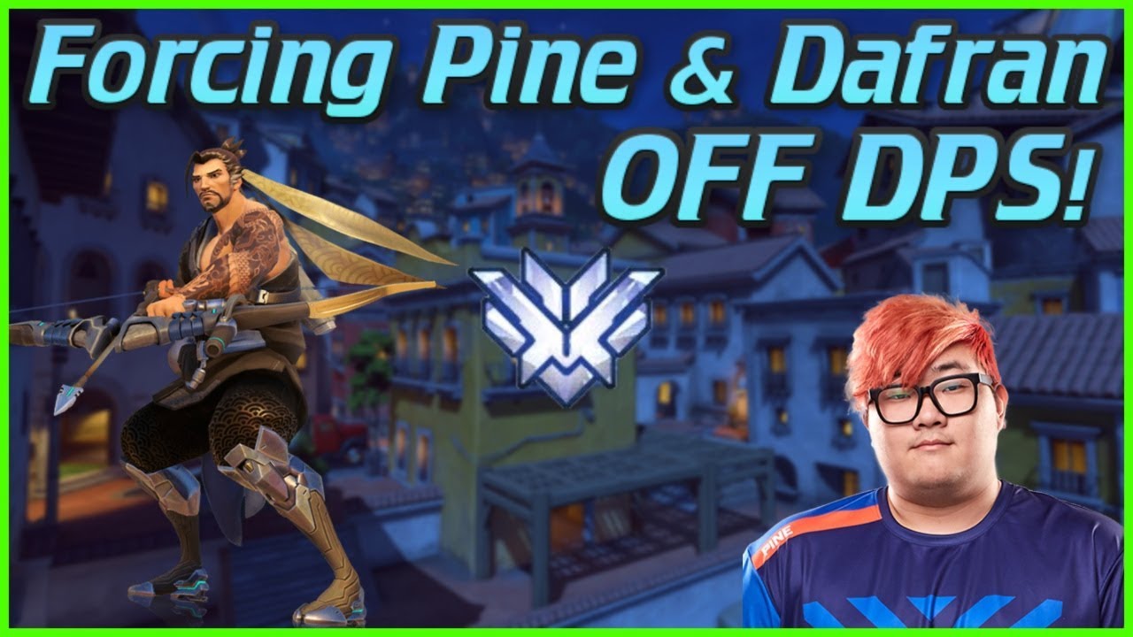 I Forced Pine & Dafran OFF DPS! Hanzo vs Pine Widowmaker & Dafran! (Samito Top 500)