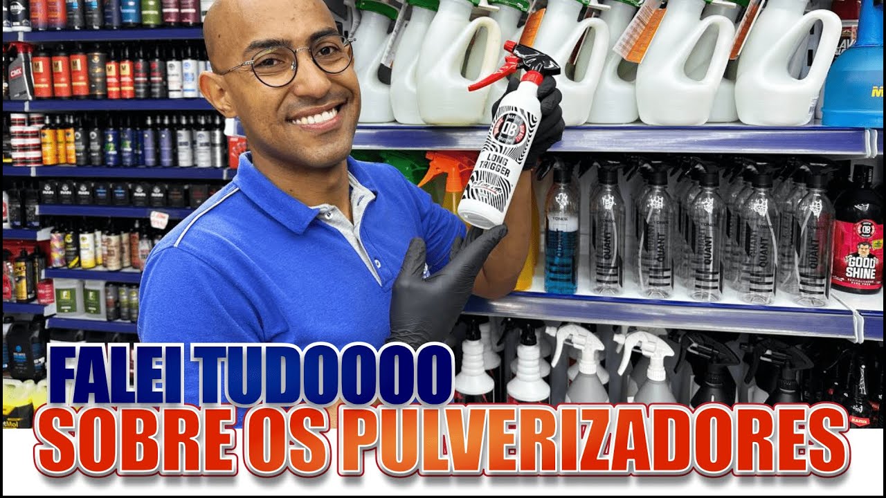 FALEI TUDOOOO sobre OS MELHORES PULVERIZADORES Anderson Produtos Automotivos #esteticaautomotiva