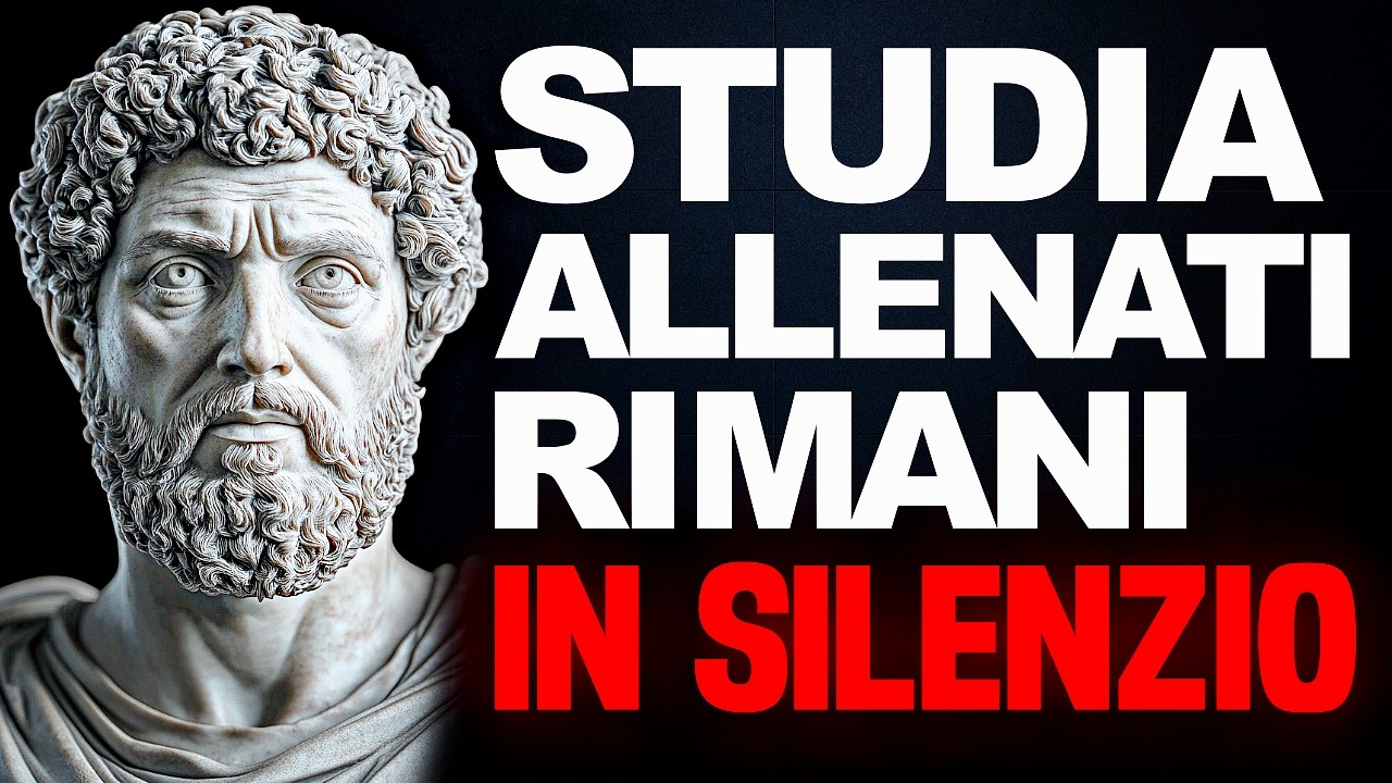 STUDIA IN SEGRETO, ALLENATI IN SILENZIO e DIVENTA IRRICONOSCIBILE - SAGGEZZA STOICA
