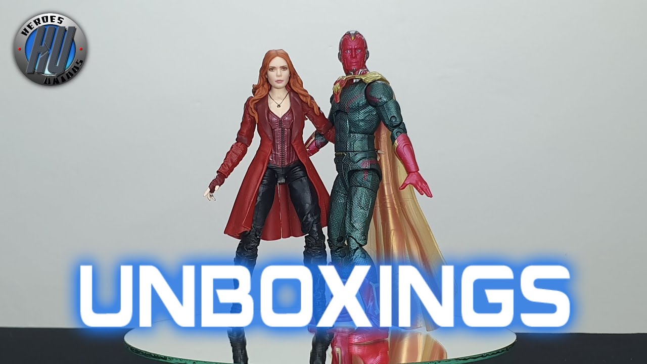 WANDAVISION MARVEL LEGENDS HASBRO UNBOXING