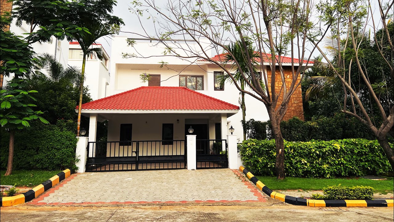 || 600 Sq.yds || Duplex villa for sale in gated community Hyderabad