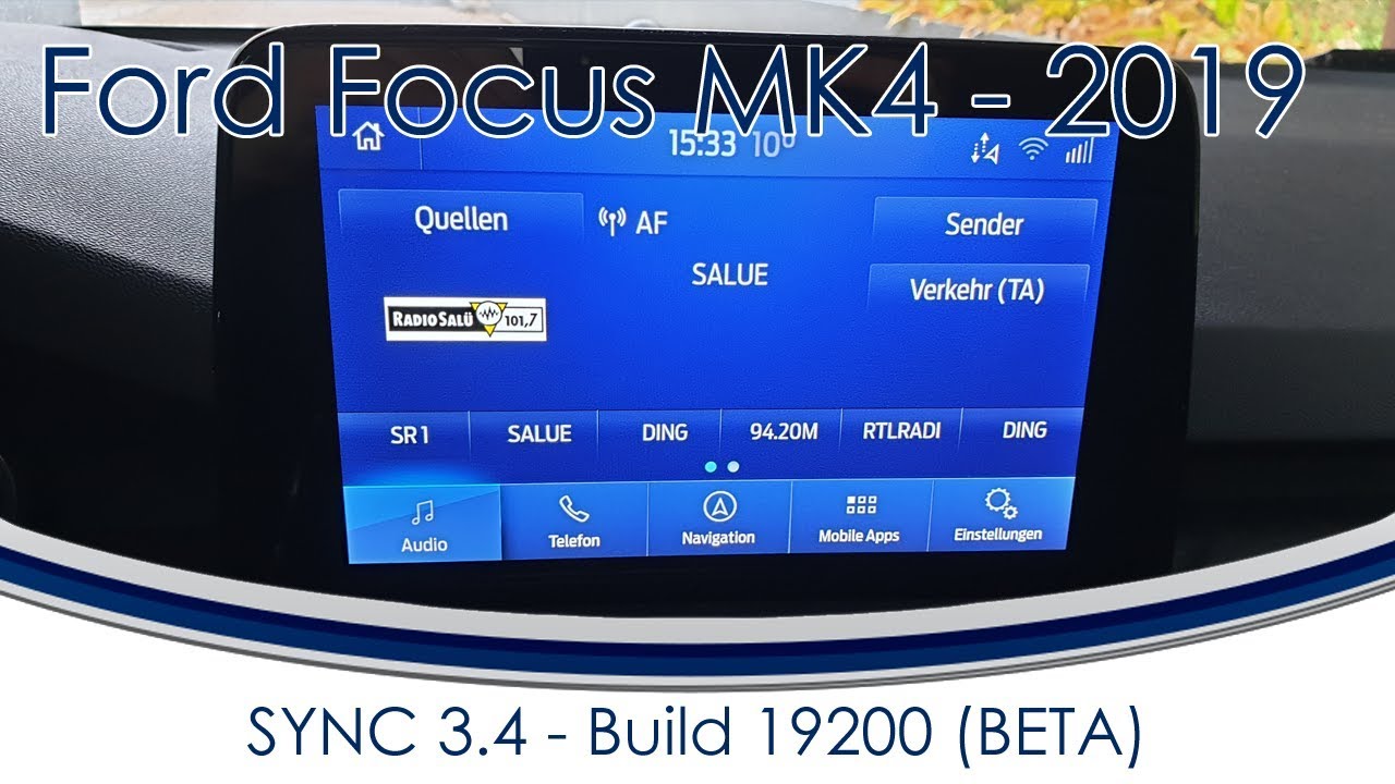 #49 SYNC 3.4 - Build 19200
