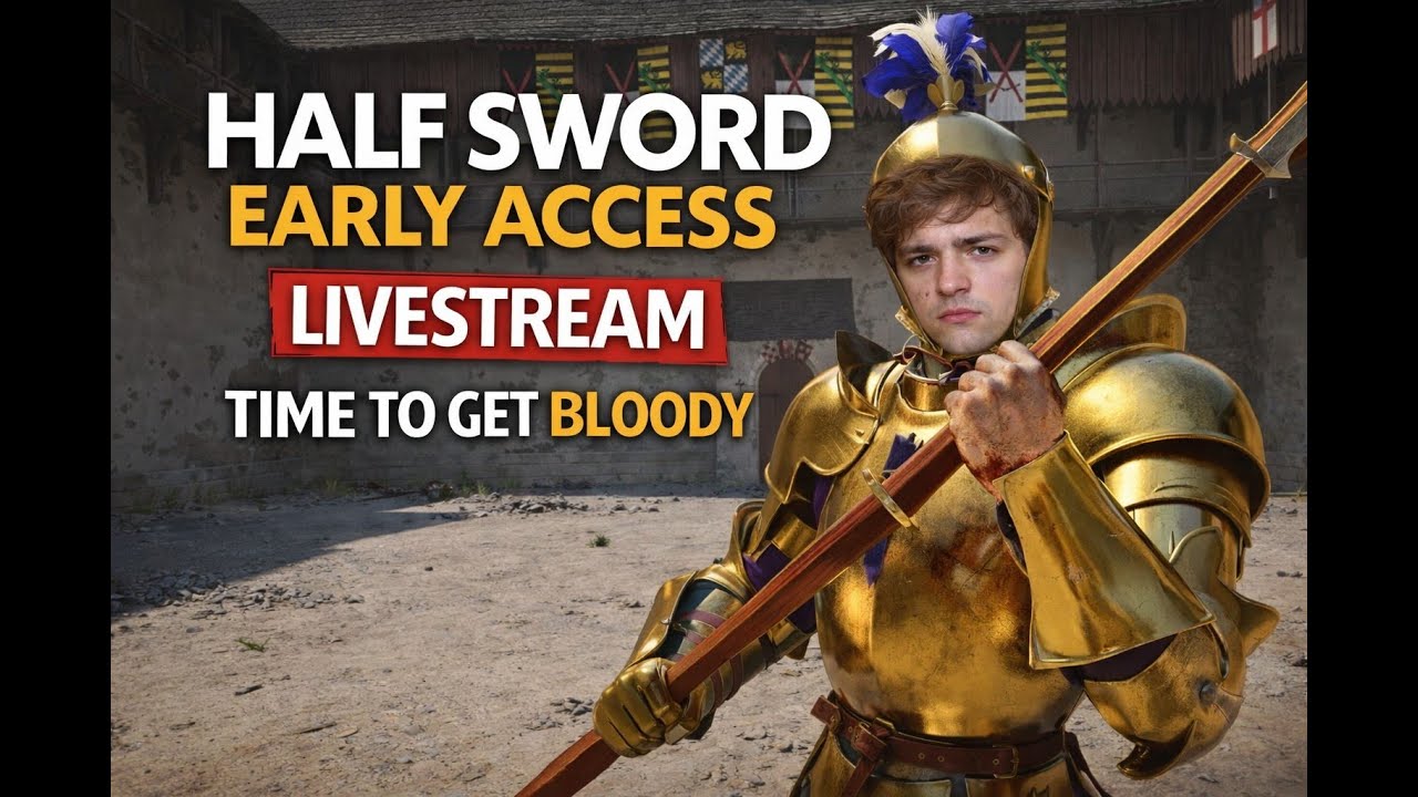 LORD RANK | You've caught me at a very MEDIEVAL time in my life | Half Sword EARLY ACCESS