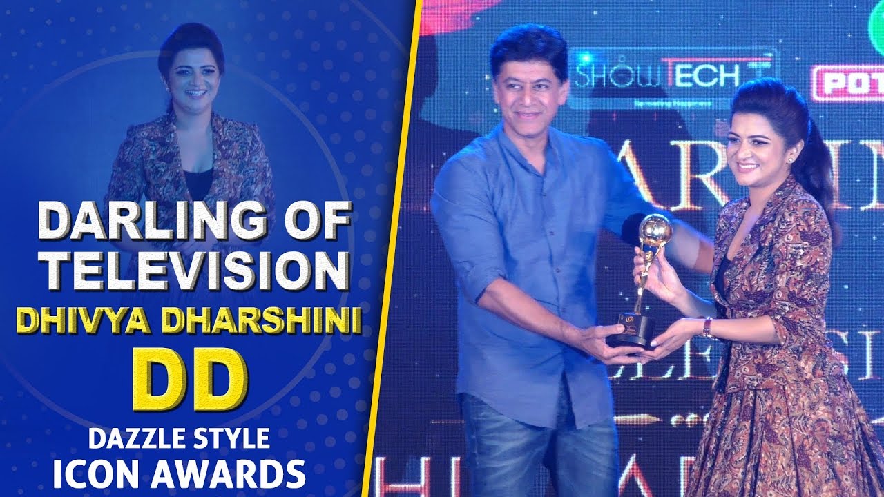 Darling Of Television Award - Divya Dharshini | D Awards | Inandout Cinema