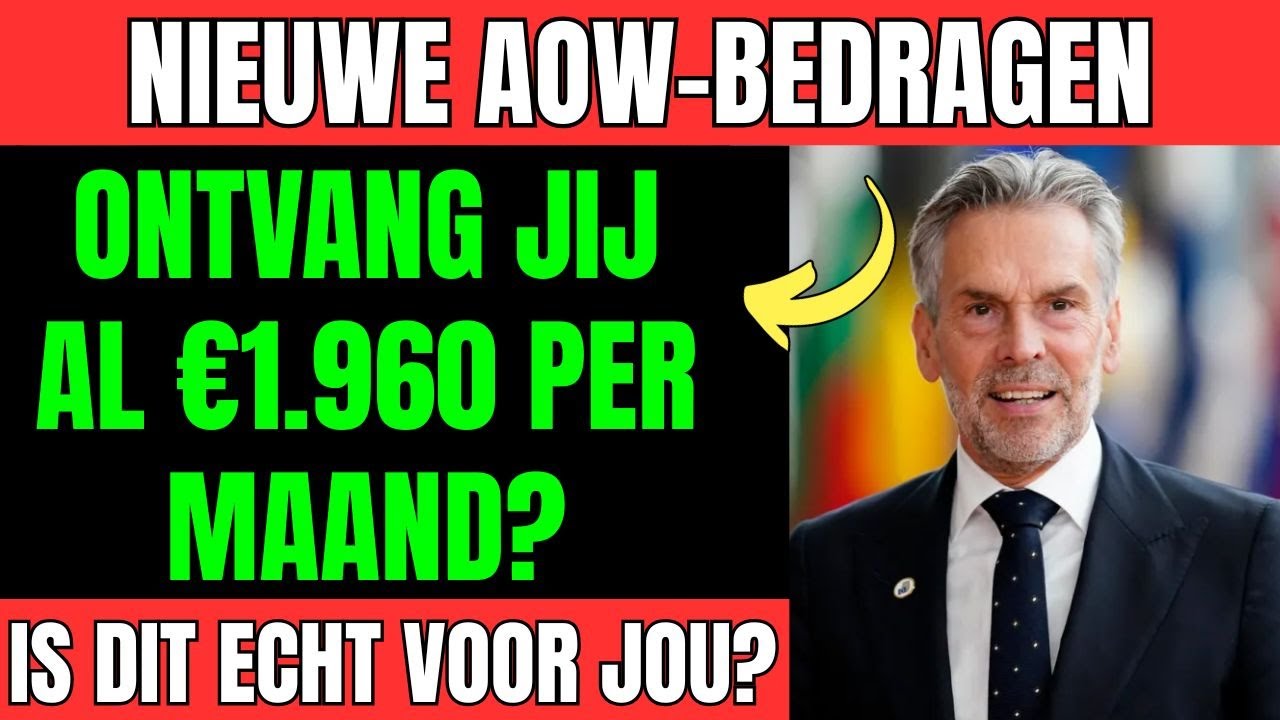 📅 November 2025: AOW + Pensioen Uitbetaling & Verhoging &ndash; Ontvang jij nu al &euro;1.960 per maand? 💥