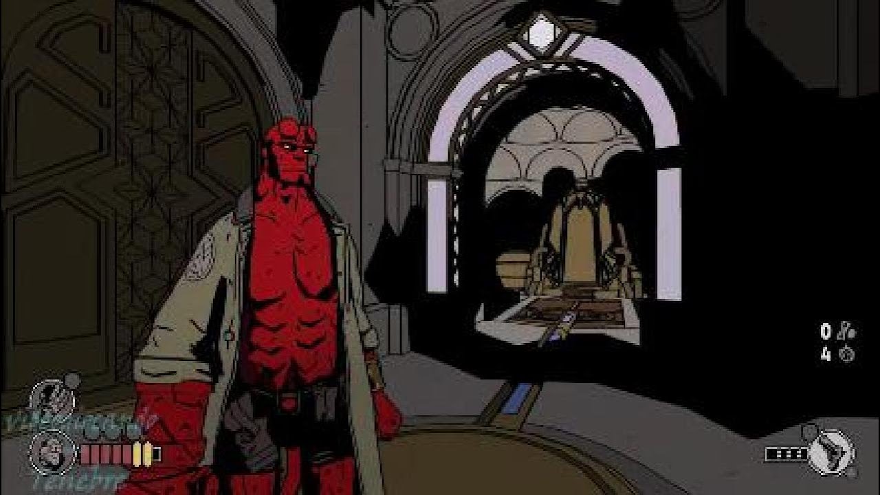 Hellboy Web of Wyrd PS5 gameplay 4K - prime impressioni