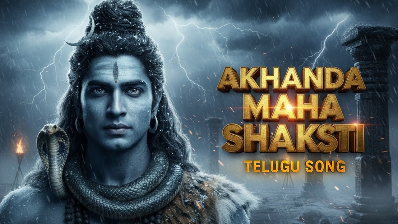Akhanda Mahashakti Telugu Shiva Song 🔱 Mass BGM 🔥