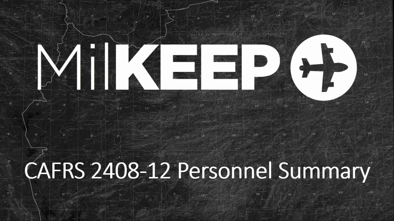 Uploading Army CAFRS Flight Data Export