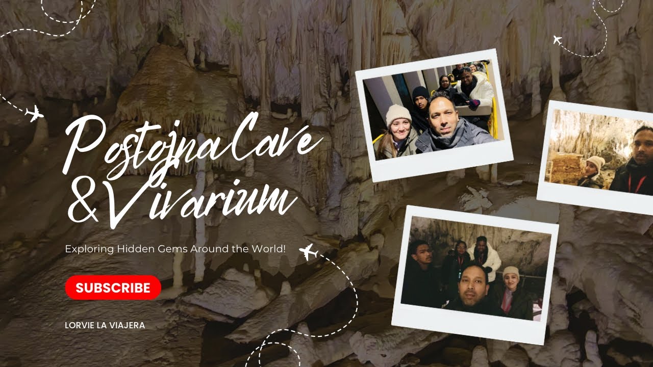 4K POSTOJNA CAVE & BABY DRAGONS | VIVARIUM | SLOVENIA | LORVIE LA VIAJERA