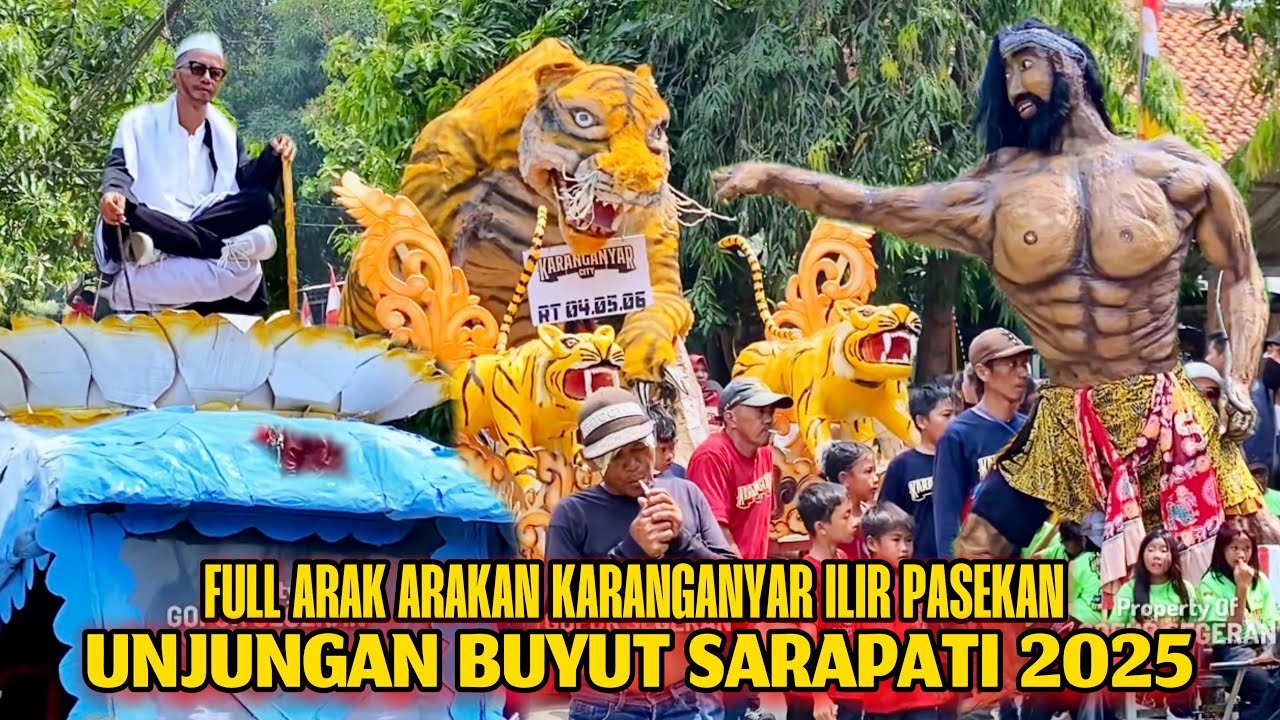 FULL ARAK ARAKAN KARANGANYAR ILIR PASEKAN INDRAMAYU 🔴 UNJUNGAN MBAH BUYUT SARAPATI 