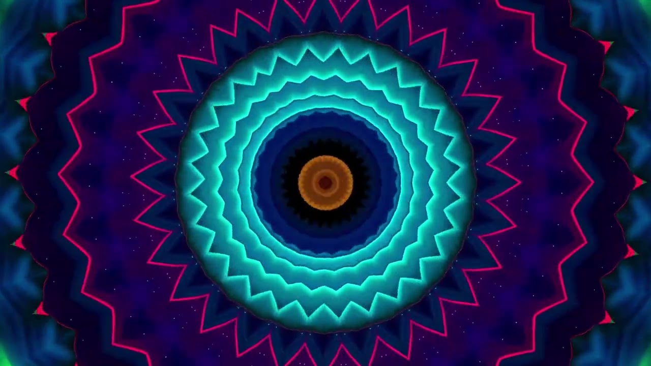 Ultra Trippy Mandala Loop &ndash; Hypnotic Visuals for Focus, Meditation & Deep Relaxation (4K)
