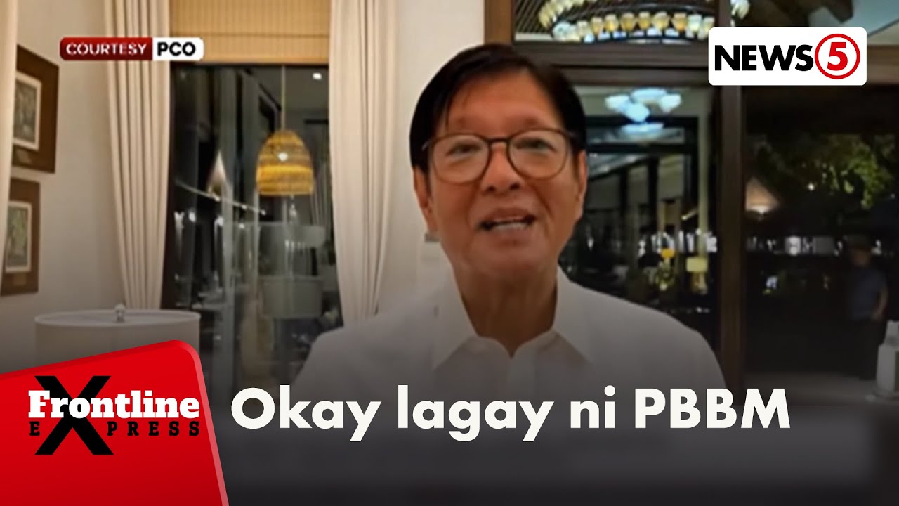 Palasyo: Maayos ang kalusugan ni PBBM | Frontline Express