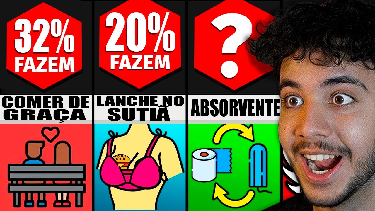 Coisas que as garotas fazem, mas não te contam!