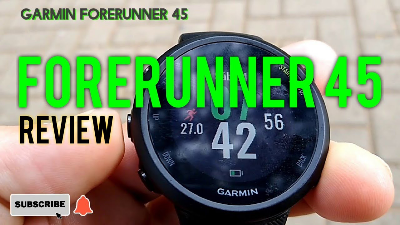 Review do Garmin Forerunner 45 após 1 mês de uso