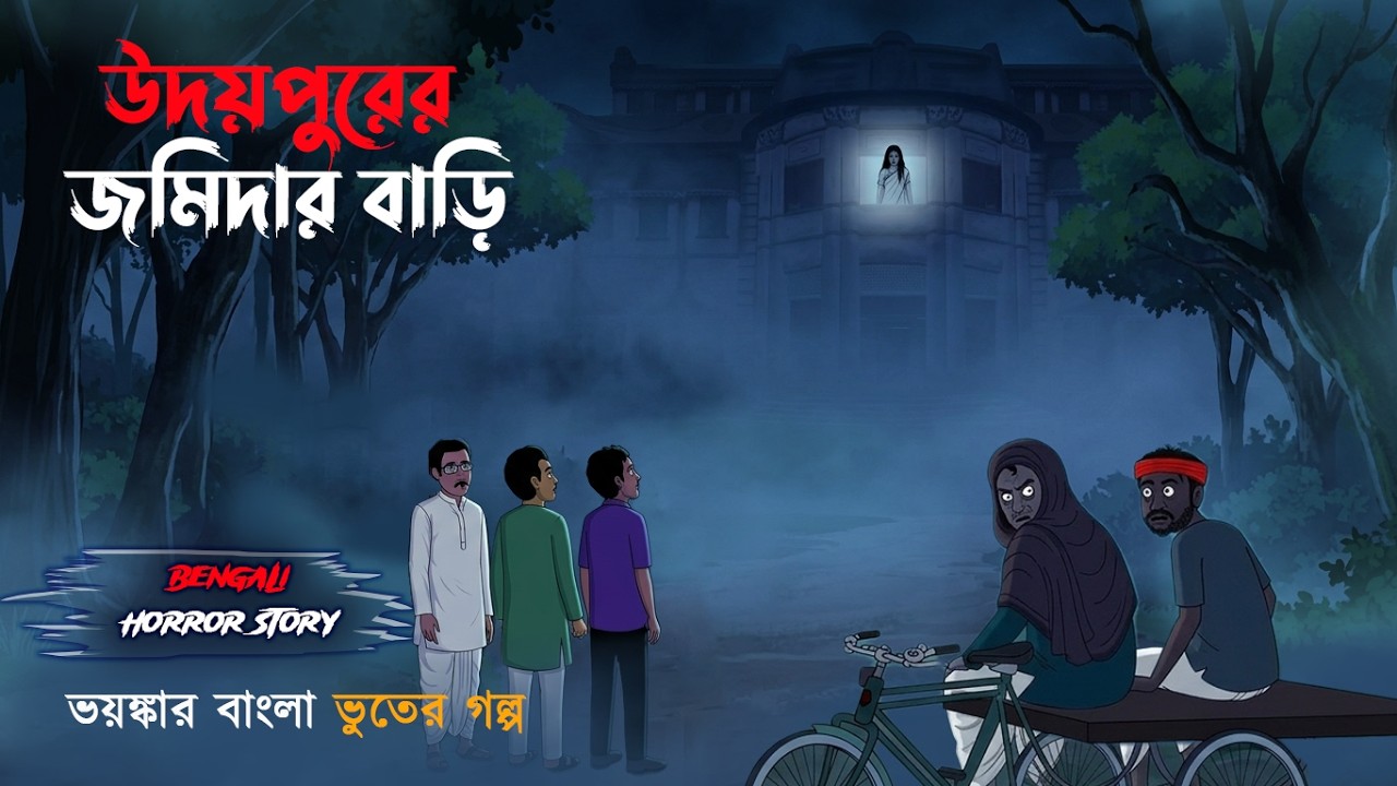উদয়পুরের জমিদার বাড়ি | Bangla Horror Story | Bengali Ghost Story | Gamlabhutu