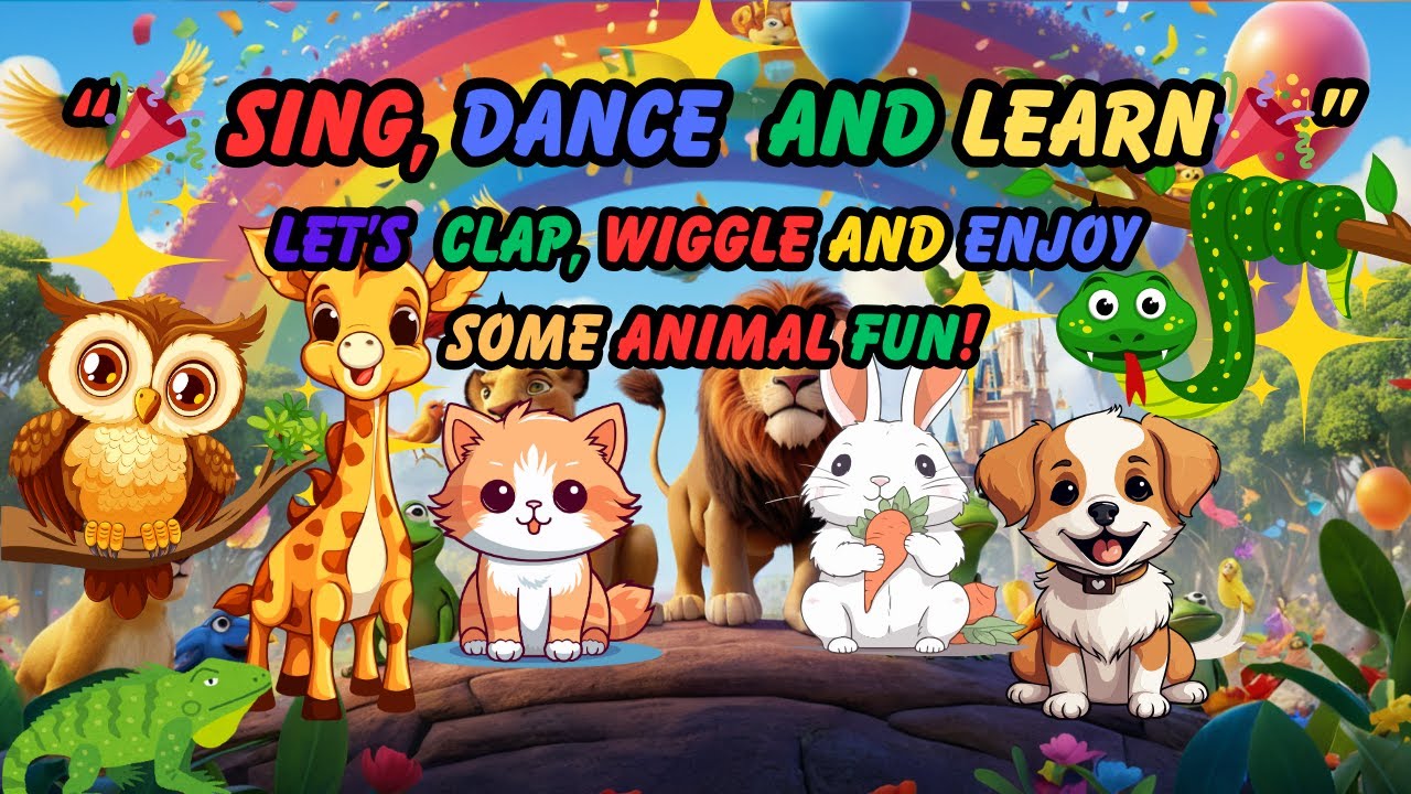 The Animal Alphabet Song A to Z I Kids Educational Song! I Sparks curiosity about animals and nature