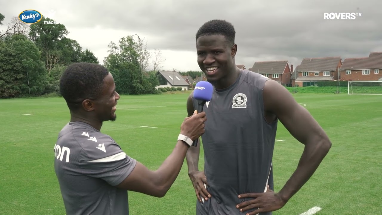 Pape on one year as a Rover - with AK on interview duties!