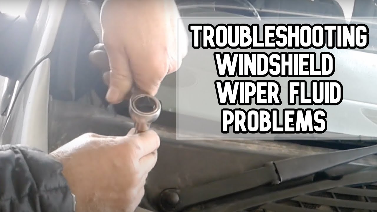 Troubleshooting windshield wiper fluid problems | 2003 Chevy Trailblazer DIY video #diy #windshield