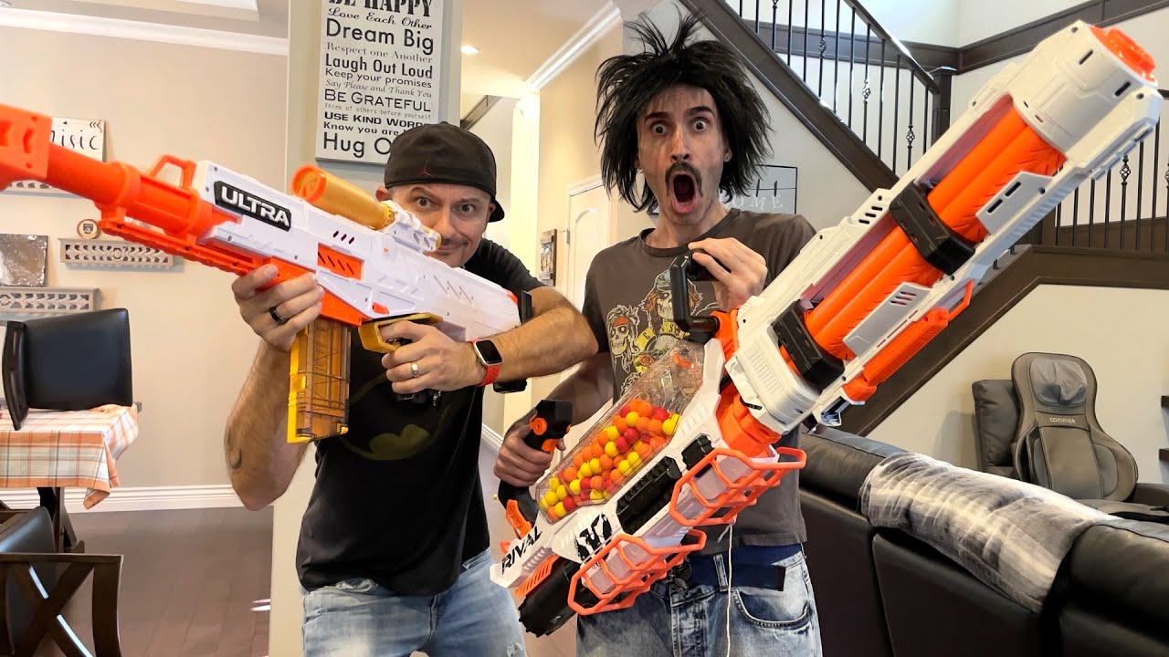 NERF RIVAL против NERF ULTRA: КТО ПОБЕДИТ?!