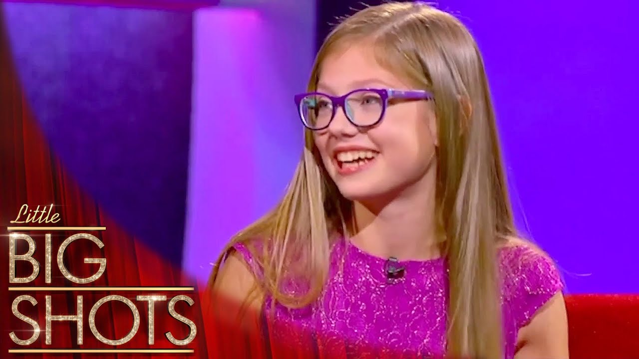 Миа Неговетич учит Стива Харви хорватскому языку! | Little Big Shots