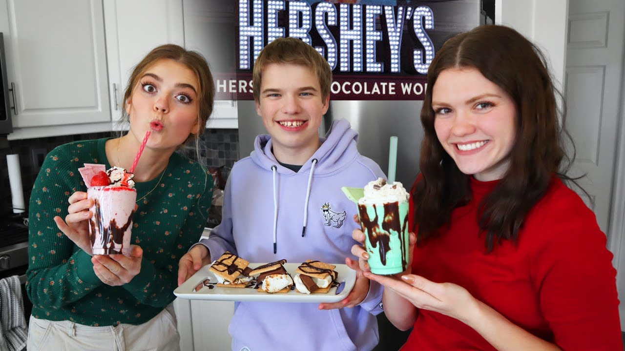 Recreating Hersheys Milkshakes and Smores At Home