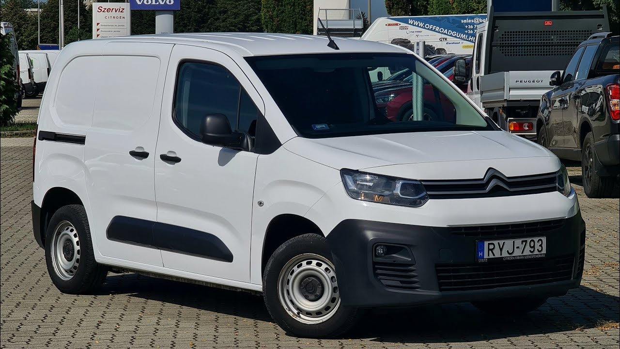 2020 Citro&euml;n Berlingo Van Club M 1.5 BlueHDi 100 Banquise White