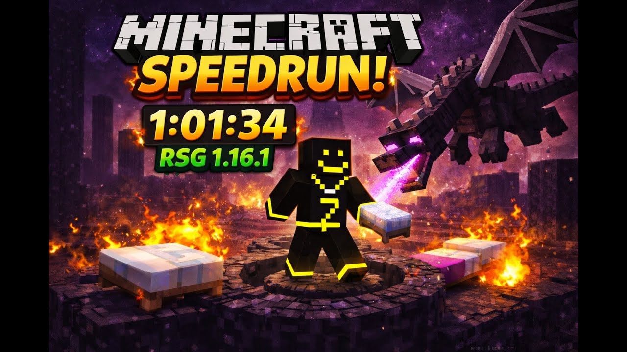 Minecraft RSG 1.16.1 PB WR Pace