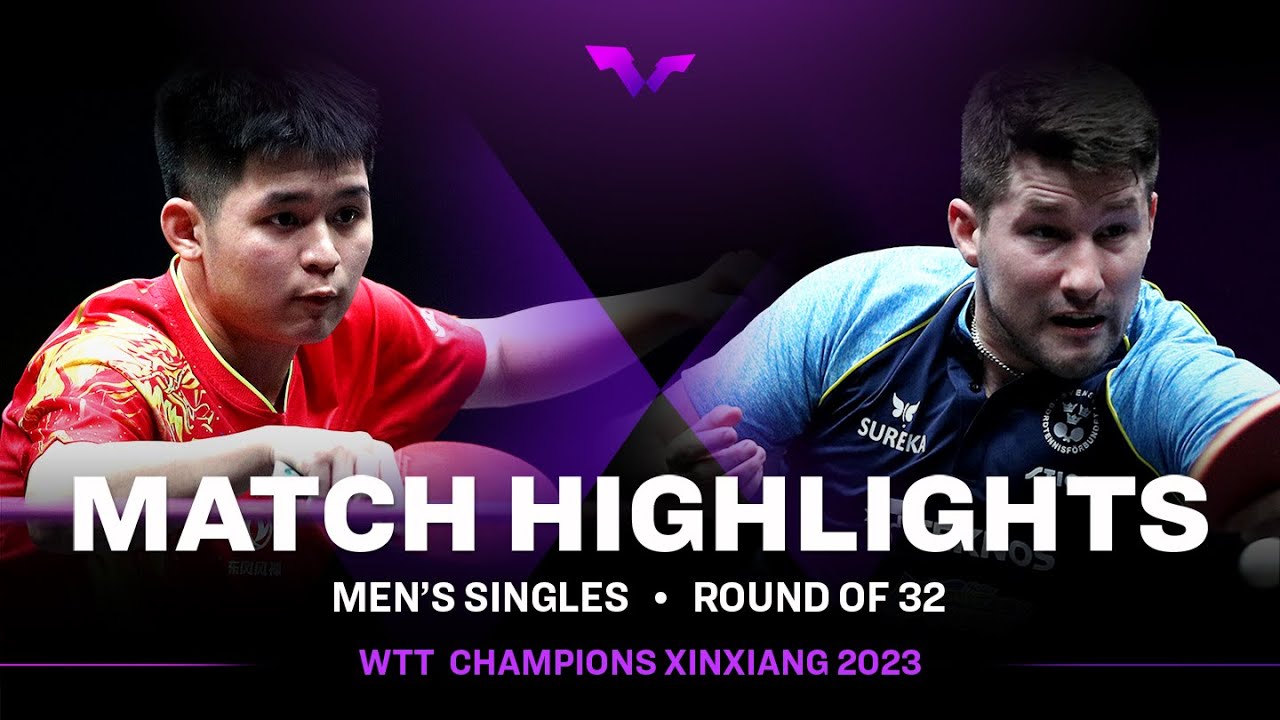 Lin Shidong vs Kristian Karlsson | MS R32 |  WTT Champions Xinxiang 2023