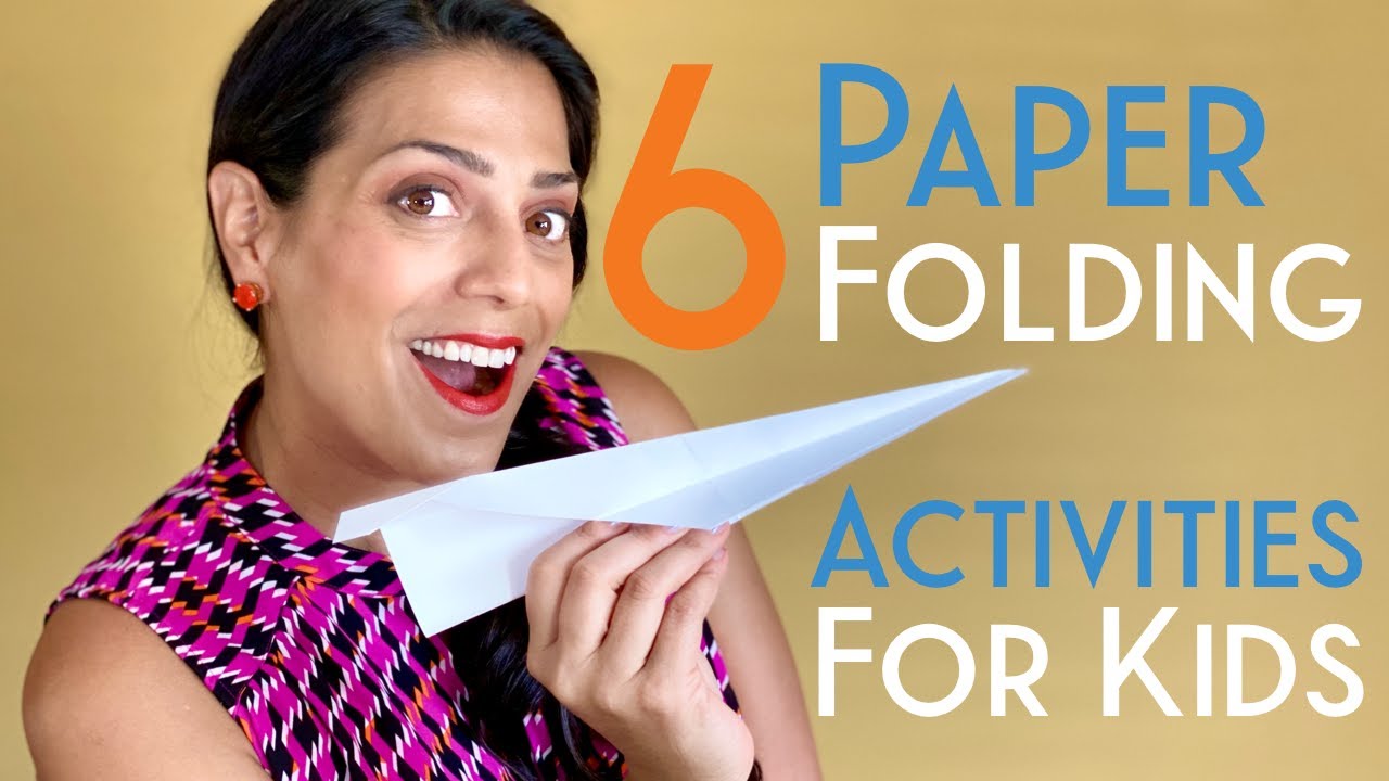 6 PAPER FOLDING ACTIVITIES | Easy & Free Ideas to Teach Kids | Fine Motor & Motor Planning Skills