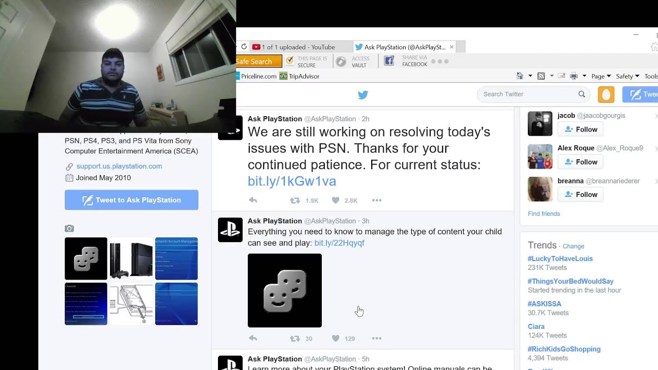 sony ps4 under maintainence (ANGRY RANT)
