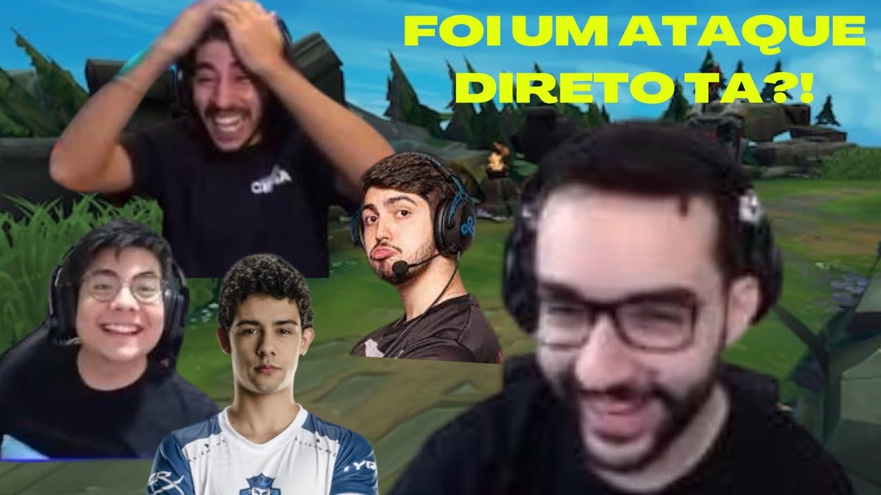 Takeshi reagindo a treta do Jukes  com ilha das Lendas