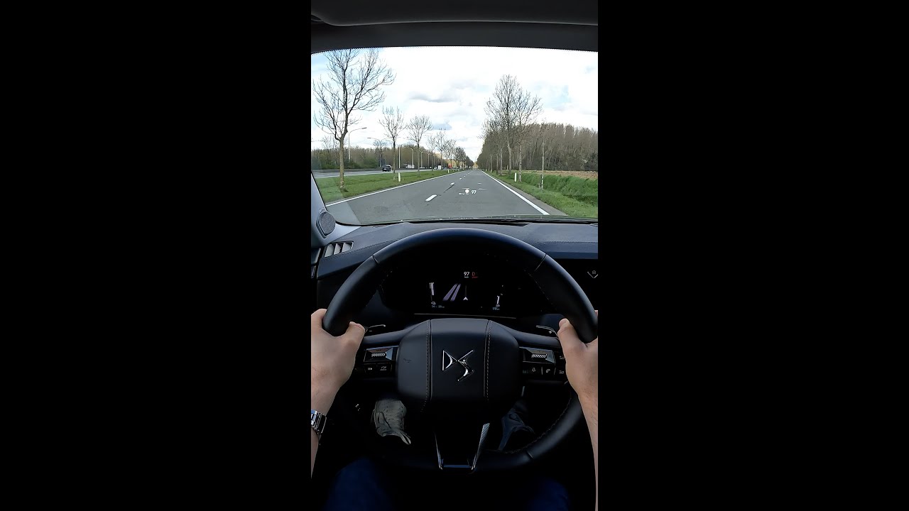 2022 DS 4 Acceleration 0-100 | E-Tense 225 hp Sport mode