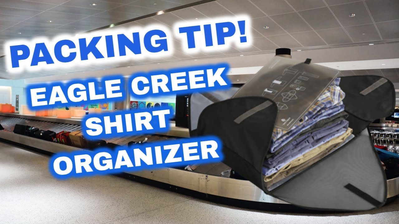 Need Packing Tips? This Awesome Eagle Creek Pack It Shirt Organizer Is What I Use For Every Trip