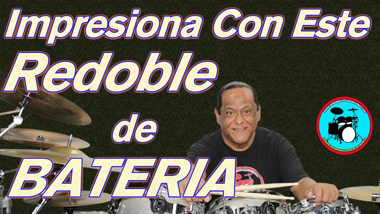 Impresiona con este Redoble de BATERIA