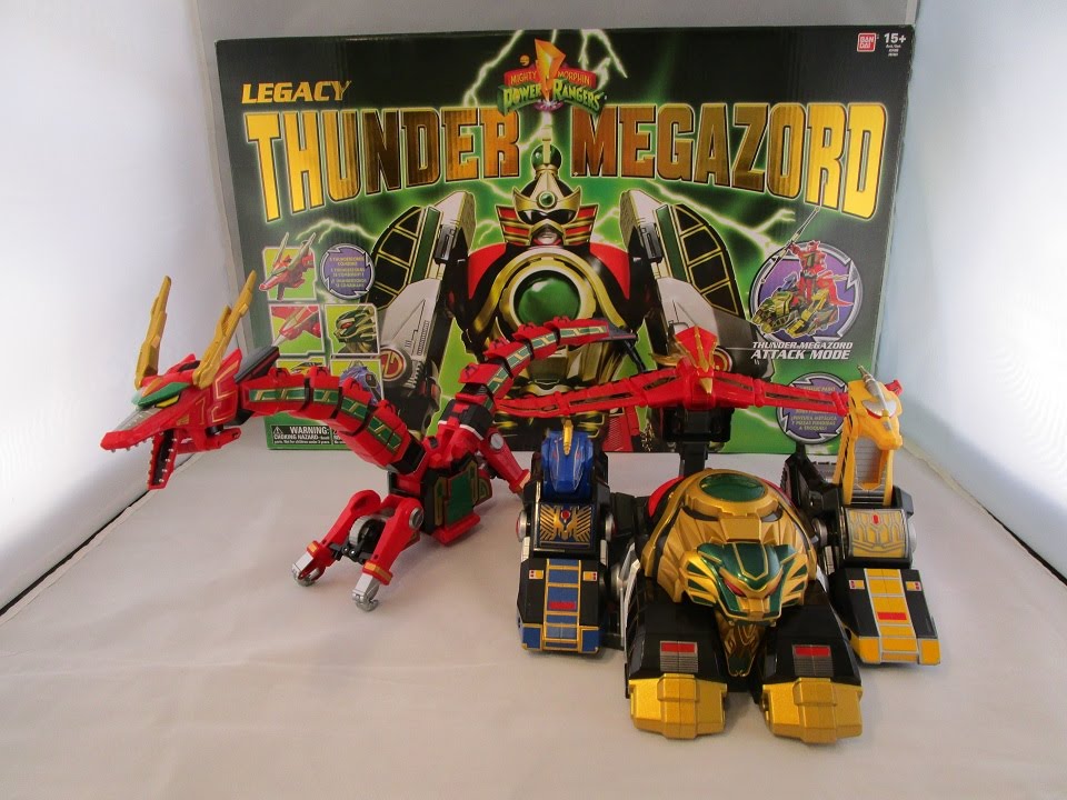 Legacy Thunder Megazord Review (Mighty Morphin Power Rangers)