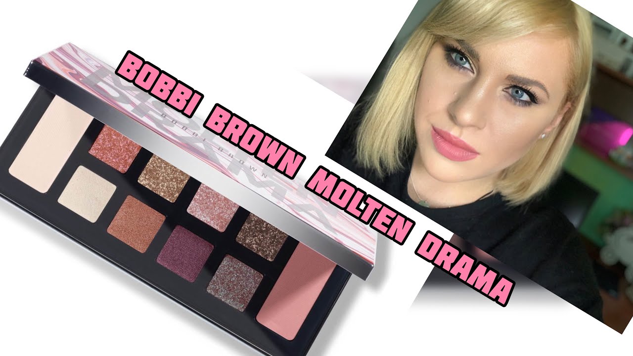 Bobbi Brown | Molten Drama | честный обзор | свотчи | 2 макияжа