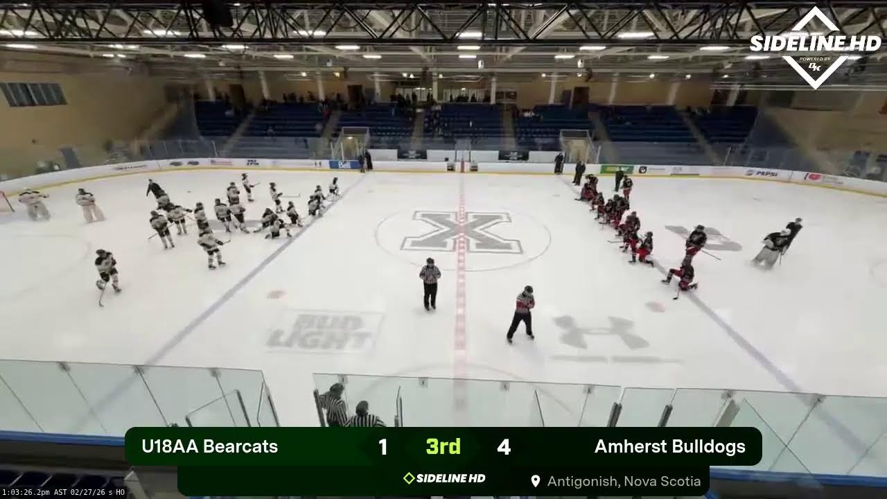 U18AA Bearcats @ Amherst Bulldogs (2026.02.27)