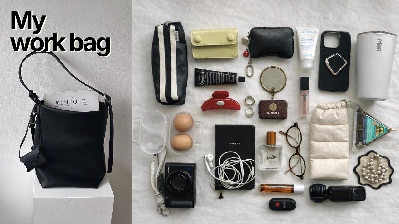 프리랜서 출근 빅백👜10만원대 실용적인 가방(최애됨) 생존템/애정템 왓츠인마이백🖤