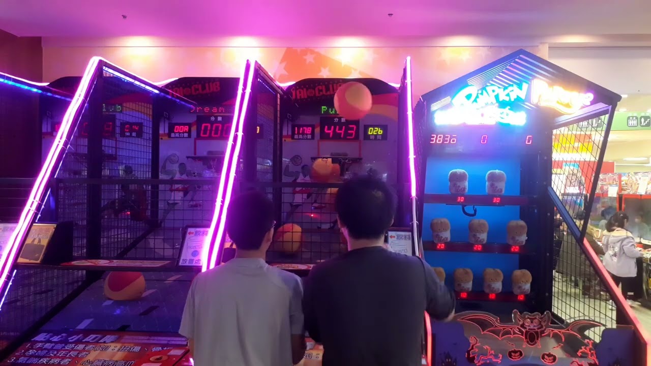 友情客串-AI籃球機首次與@railway-0165 雙打8顆🏀能一場破900分?