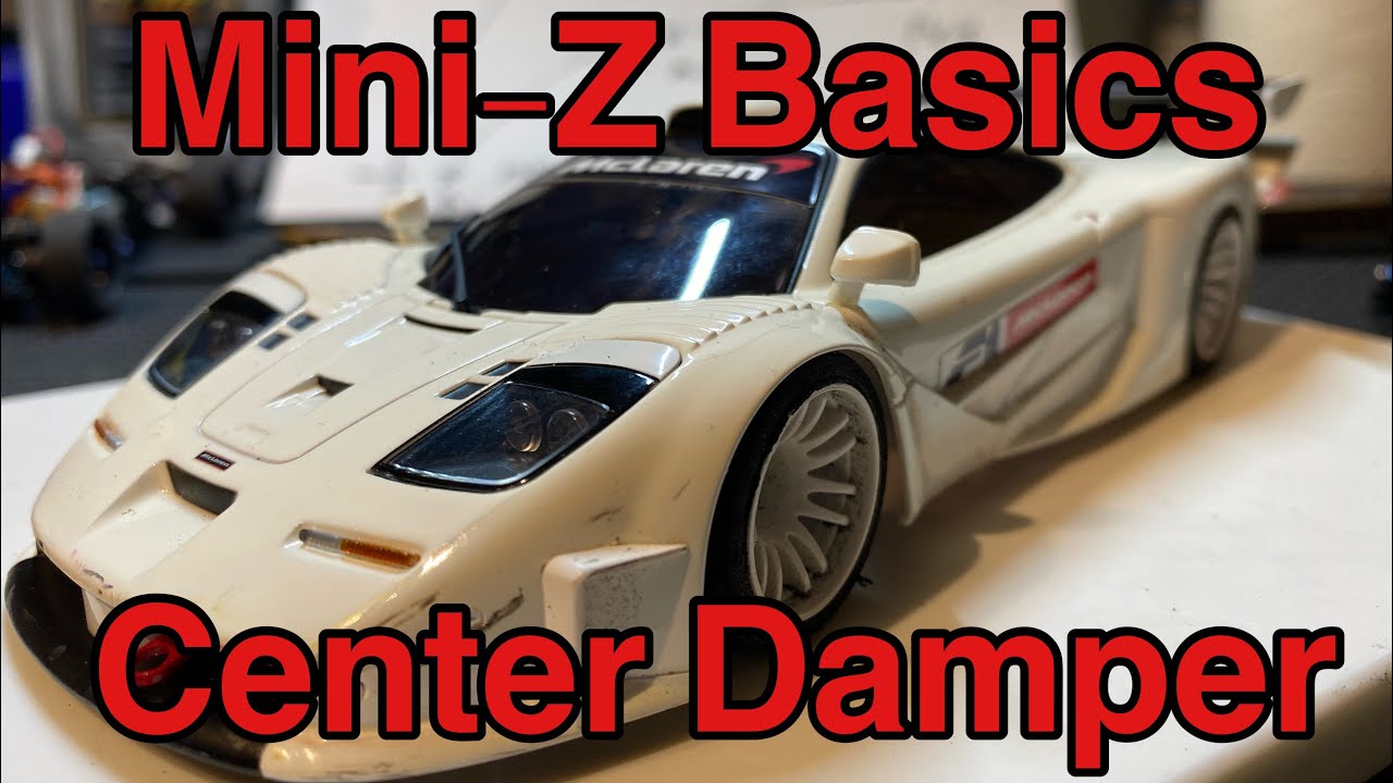 Mini-z center damper/spring/oil/rebound [basic]