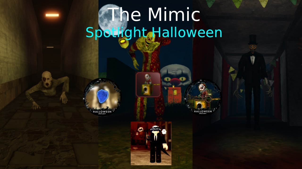 Spotlight Halloween + Lantern Box Clown (SOLO) - The Mimic - Roblox